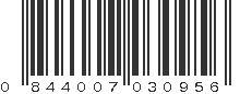 UPC 844007030956