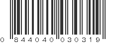 UPC 844040030319