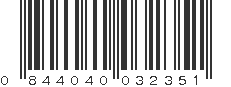 UPC 844040032351