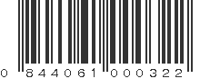 UPC 844061000322