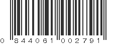 UPC 844061002791