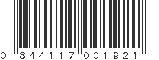 UPC 844117001921