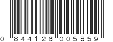 UPC 844126005859