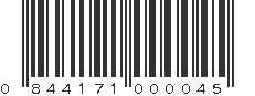 UPC 844171000045