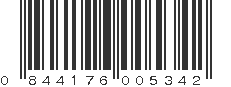 UPC 844176005342