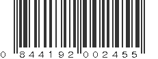 UPC 844192002455