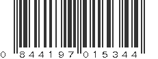 UPC 844197015344