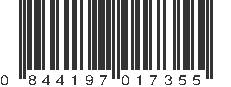 UPC 844197017355