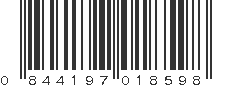 UPC 844197018598