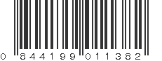 UPC 844199011382