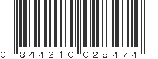 UPC 844210028474