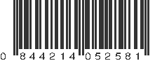 UPC 844214052581