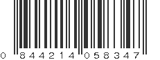 UPC 844214058347