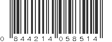 UPC 844214058514