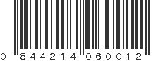 UPC 844214060012