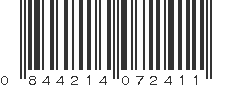 UPC 844214072411