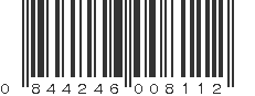 UPC 844246008112