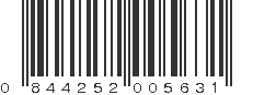 UPC 844252005631