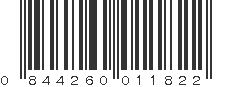 UPC 844260011822