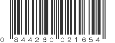 UPC 844260021654