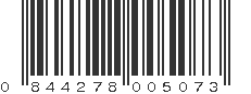 UPC 844278005073