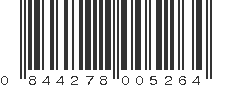 UPC 844278005264