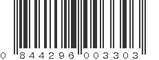 UPC 844296003303