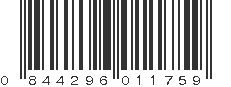 UPC 844296011759