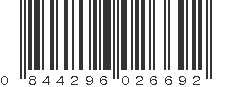 UPC 844296026692