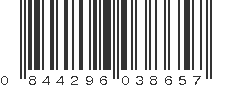 UPC 844296038657