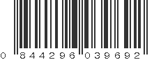 UPC 844296039692