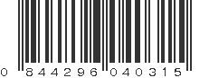 UPC 844296040315