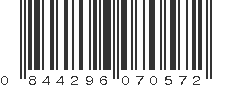 UPC 844296070572