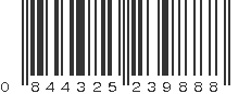 UPC 844325239888