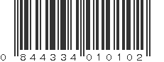 UPC 844334010102