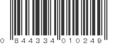 UPC 844334010249