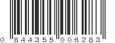 UPC 844355006283