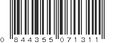 UPC 844355071311