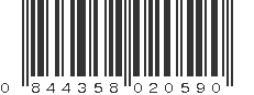 UPC 844358020590