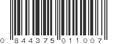 UPC 844375011007