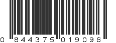 UPC 844375019096