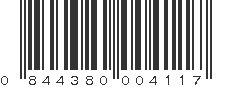 UPC 844380004117