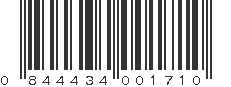 UPC 844434001710