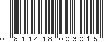 UPC 844448006015