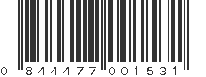 UPC 844477001531