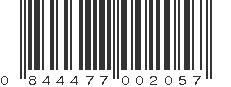 UPC 844477002057