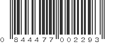 UPC 844477002293