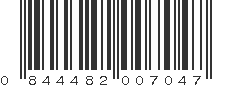 UPC 844482007047