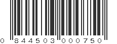 UPC 844503000750