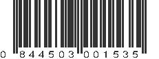 UPC 844503001535